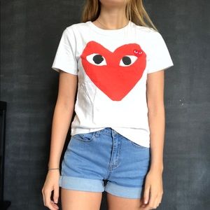 Super comfortable Commes des Garçons tee!